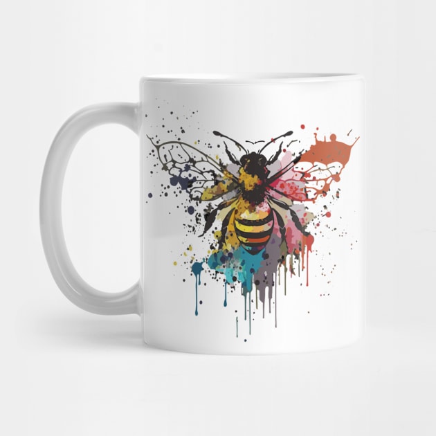 Honey Bee, Beekeeper, Nature Lover Gift, Insect Graphic, Save the Bees, Bee Conservation, Bee Lover Gift, Beekeeper by Funkrafstik